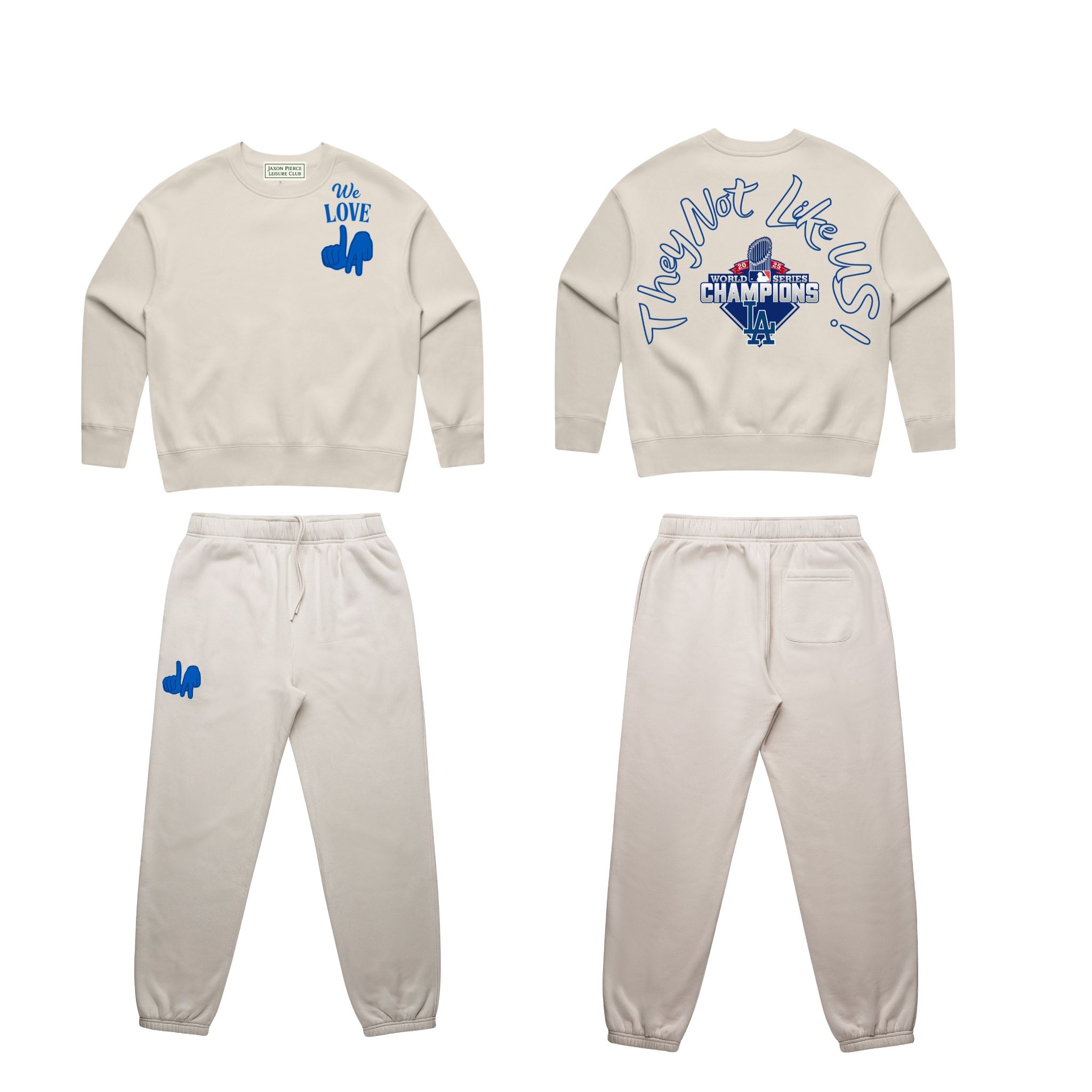 🎉 Champions Set -Mens (Cali Crew + Cali Jogger)