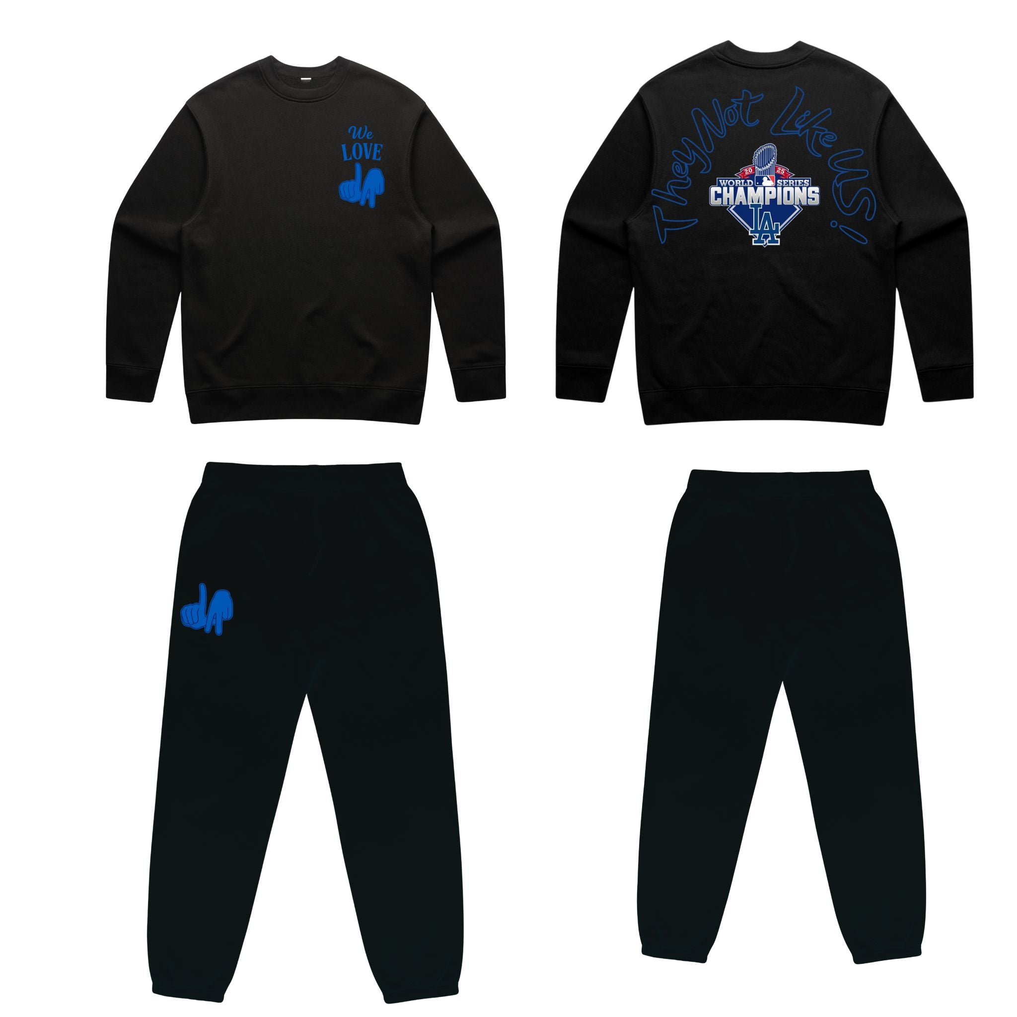 🎉 Champions Set -Mens (Cali Crew + Cali Jogger)